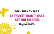 Lý thuyết Toán 7 Bài 6: Số Vô Tỉ & Căn Bậc Hai Số Học (Kết Nối Tri Thức)